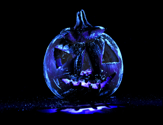 From "Glowing Evidence," a series of lenticular photographs by Laurie Tumer.